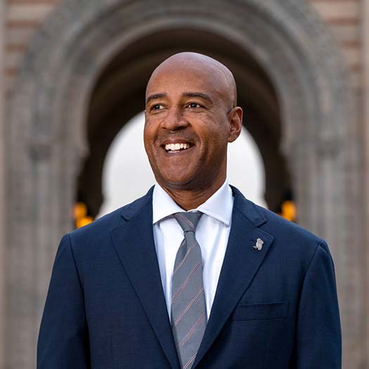 President Reginald DesRoches 